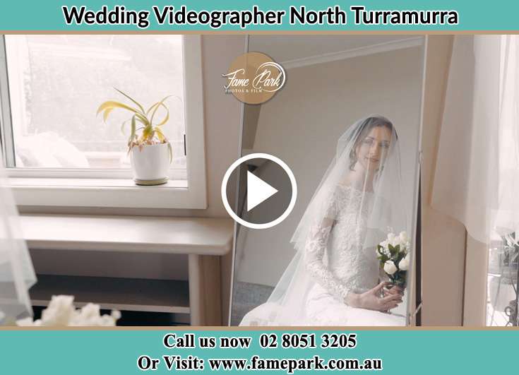 The Bride looking at the mirror North Turramurra NSW 2074